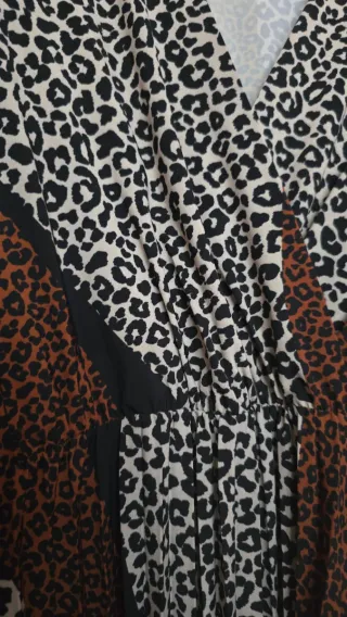 Abito Blue Sand animalier