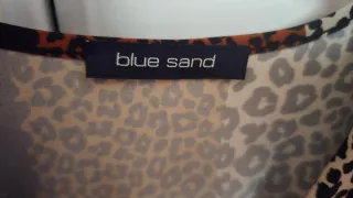 Abito Blue Sand animalier