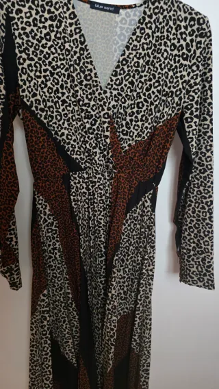 Abito Blue Sand animalier