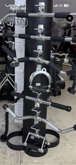 Set de 7 agarres para gimnasio