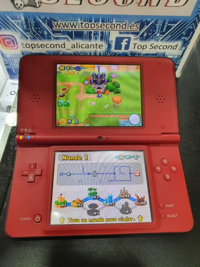 Nintendo DSi XL Edición Mario Bros 25 Aniversario