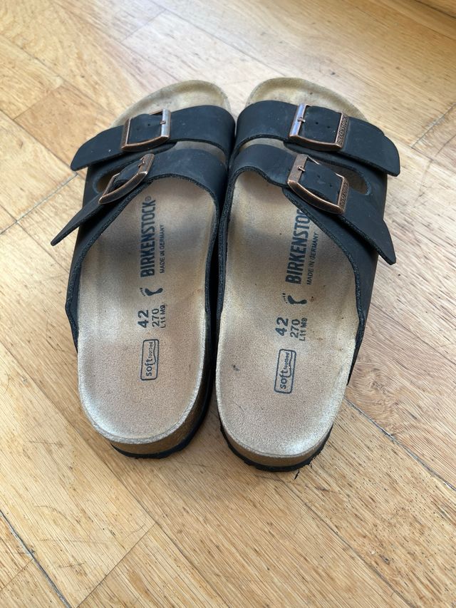 Sandalias Birkenstock Talla 42 Negras