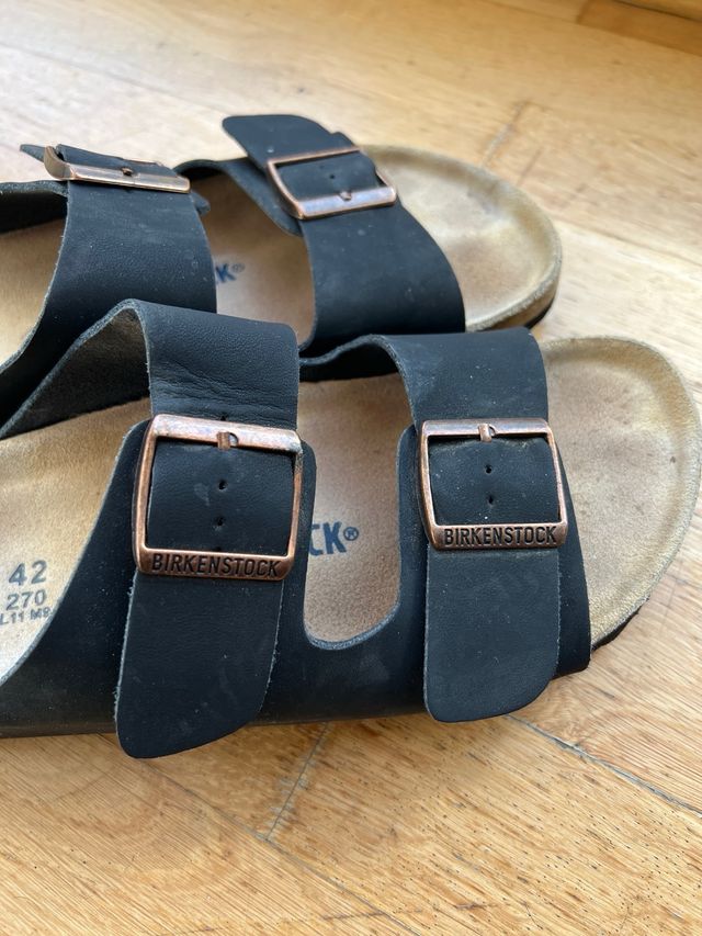 Sandalias Birkenstock Talla 42 Negras