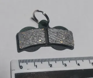 Portachiavi mini pastiglia freno