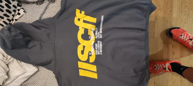 Sudadera Scuffers Gris Talla M unisex