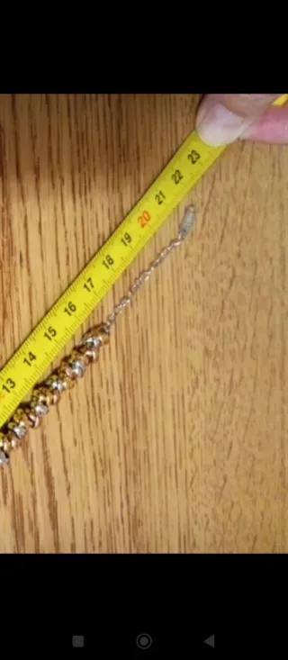 Pulsera Acero Baño bicolor