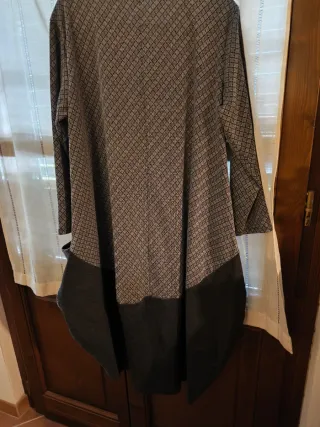 Abito invernale donna fantasia geometrica