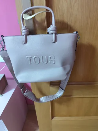 Bolso Tous Beige/Rosa
