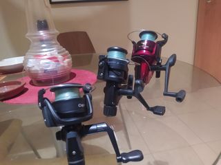 Carretes de pesca (3 unidades)