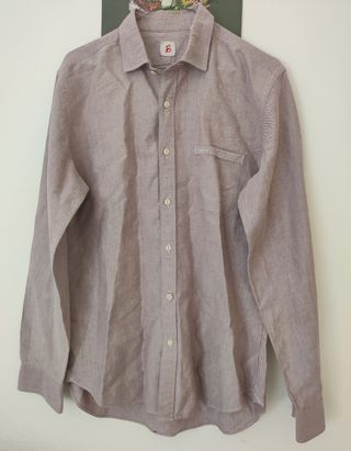 Camicia uomo cotone Made in Italy B. taglia M