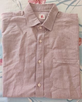 Camicia uomo cotone Made in Italy B. taglia M