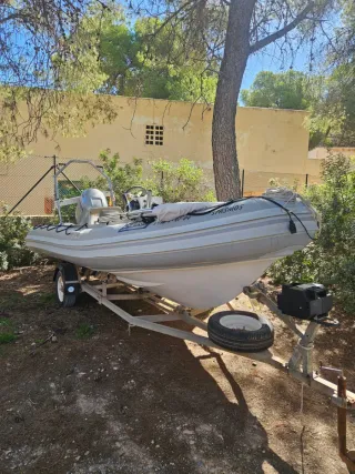 Barco semi-rigido duarry - motor Honda 115 cv