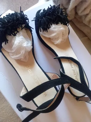 Sandalias Marlene Prieto piel  Talla 40