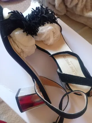 Sandalias Marlene Prieto piel  Talla 40