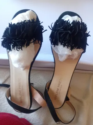 Sandalias Marlene Prieto piel  Talla 40