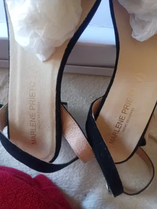 Sandalias Marlene Prieto piel  Talla 40