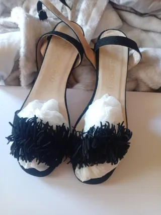 Sandalias Marlene Prieto piel  Talla 40