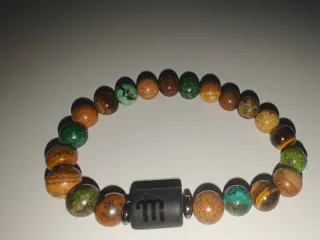 Pulsera Piedra Natural Escorpio