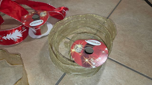 Nastri in tessuto Natalizi vari