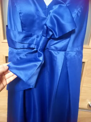 Vestido de fiesta azul