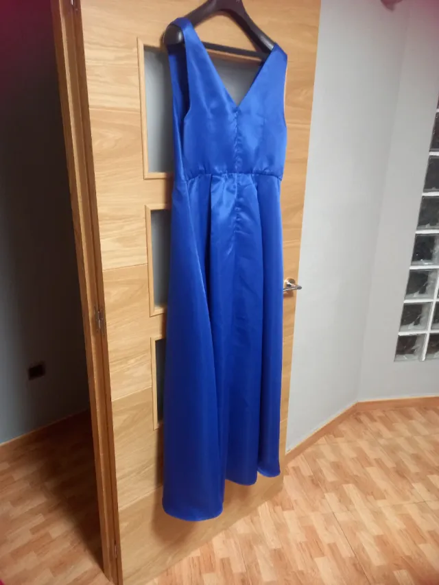 Vestido de fiesta azul