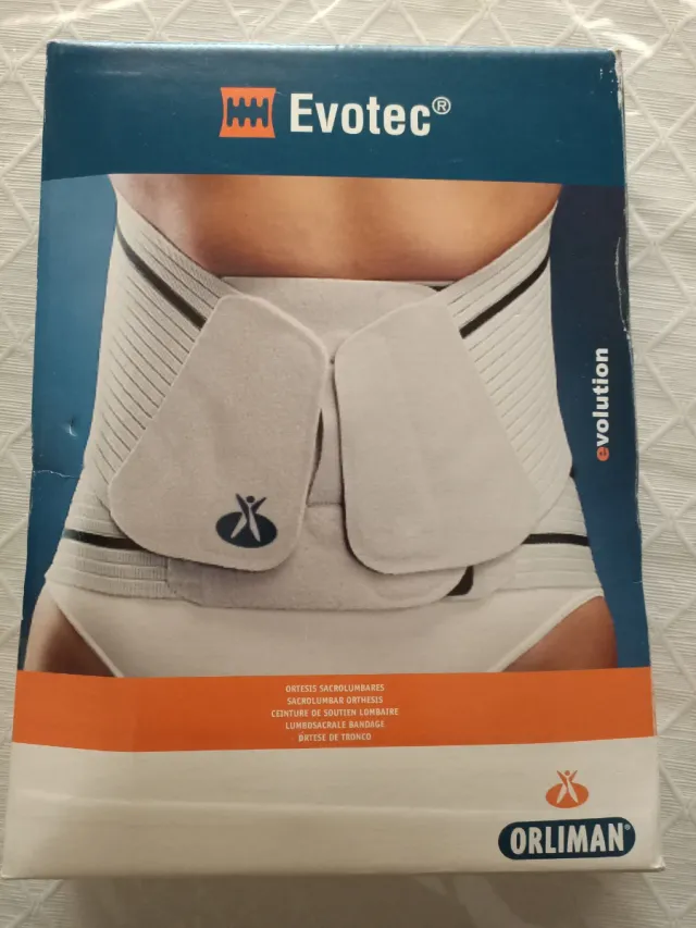 Faja Lumbar Evotec Orliman Talla M