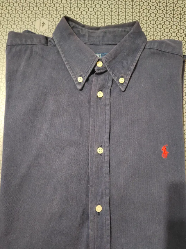 Camisa Polo Ralph Lauren azul