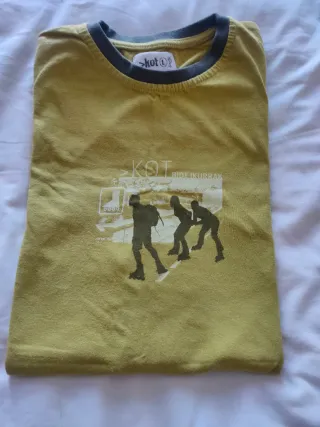 Camiseta Kot Hombre Verde Orgánica