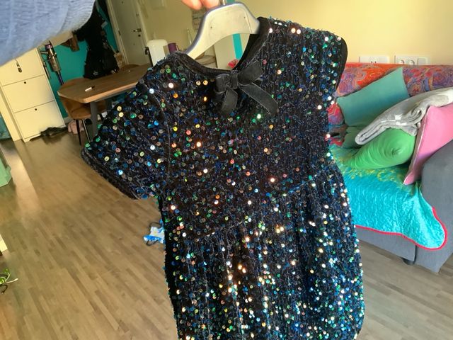 Lote 2 vestidos niña 5-6 años