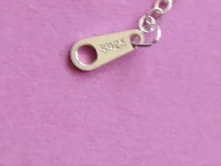 Alargador cadena plata 8cm