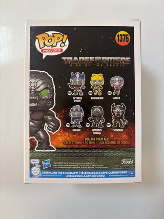 Funko Pop Optimus Primal 1376 Transformers