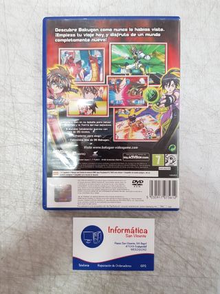 Juego PS2 Bakugan Battle Brawlers