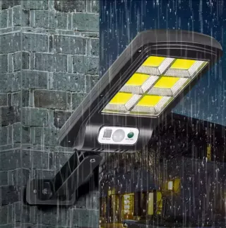 Faretto Solare LED con Telecomando per Giardino