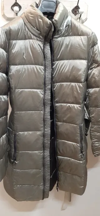 Piumino donna grigio