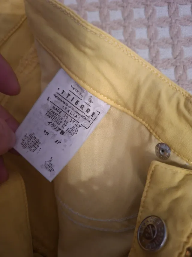 Calça Versace Amarela