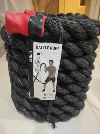 Cuerda de batalla fitness 7.4kg
