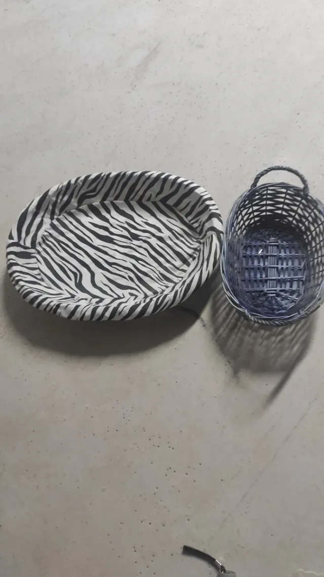 Ceste in vimini e plastica