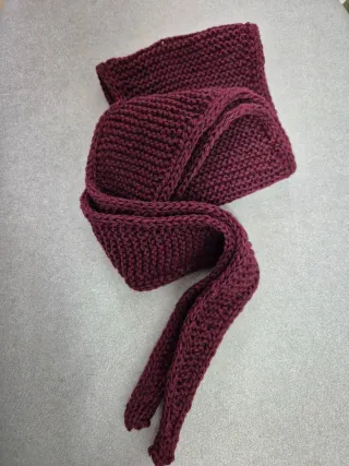 Sciarpa Sophie Bordeaux 150x15