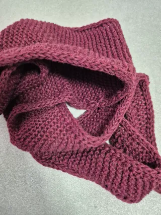 Sciarpa Sophie Bordeaux 150x15