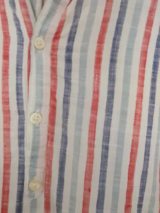 Camisa Zara Rayas Hombre Talla XL