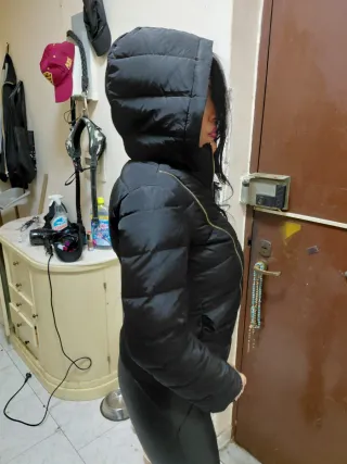 Giubbotto Twinset donna nero e rosa