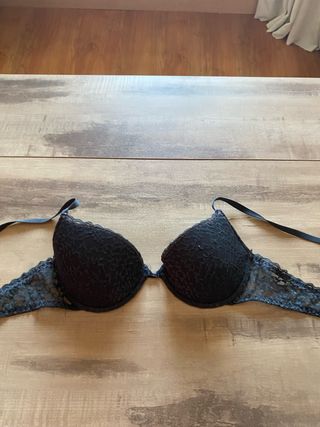 Sujetador negro encaje