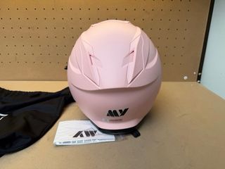 Casco Integral MV Talla L Rosa