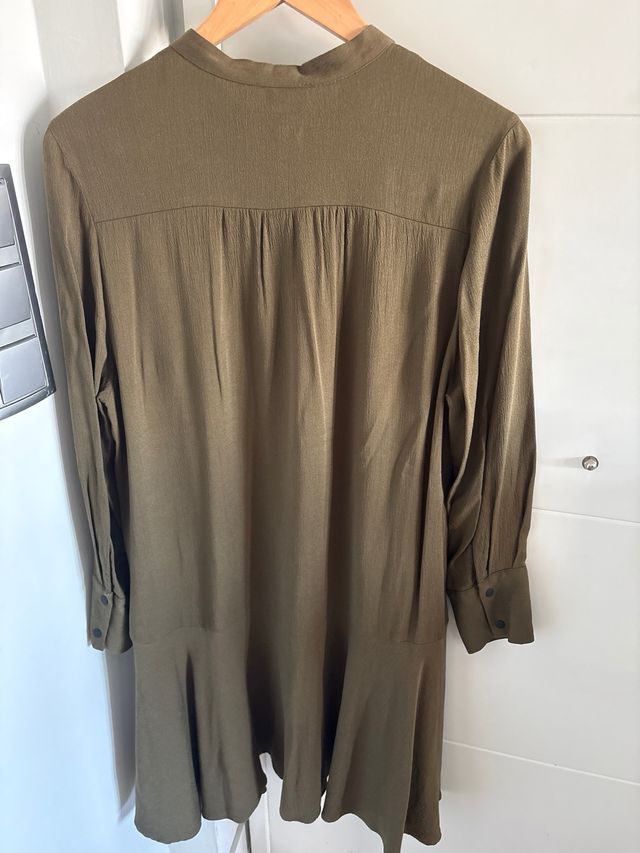 Vestido verde oliva BIMBA Y LOLA