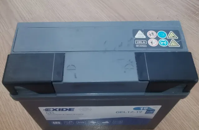 Batería Exide GEL 12-19 19Ah Moto