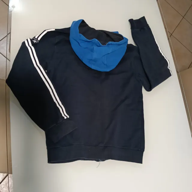 Felpa Polo Club con cappuccio e zip 14 anni