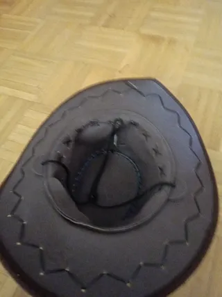 Gorro de vaquero marrón