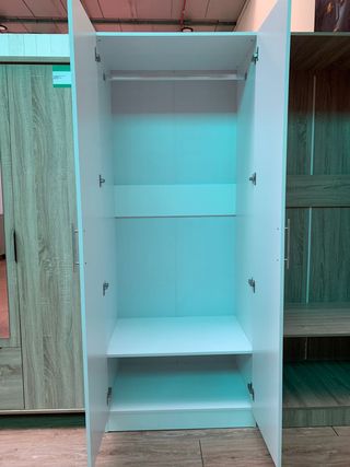 Armario 2 puertas con espejo