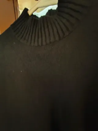 Vestito donna maglia nero