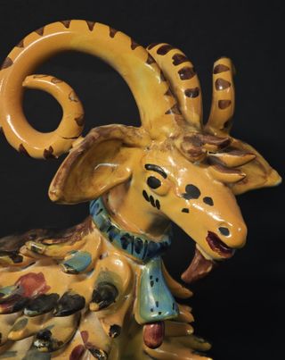 F.lli Solimene vietri – Capra in ceramica vietrese